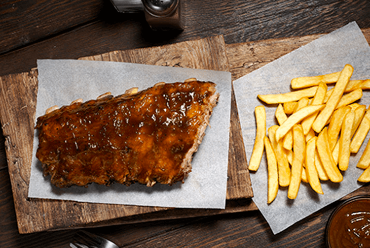 Medio National Star Ribs Sweet BBQ